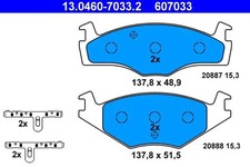 Brake pads 13.0460-7033.2 ATE