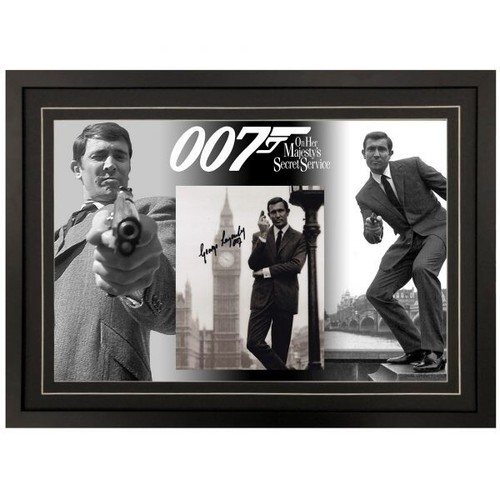 George lazenby hand signed - signed, &
