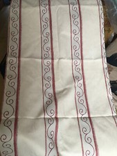 Nice pair of pencil pleat lined curtains Length 137cms and width 120cms. 