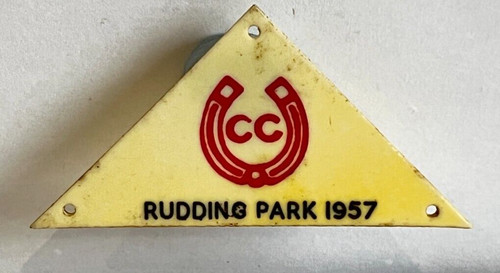 Caravan club rudding park 1957 - caravan,