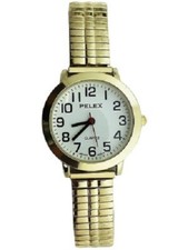 Ladies Easy Read Watch, Gold