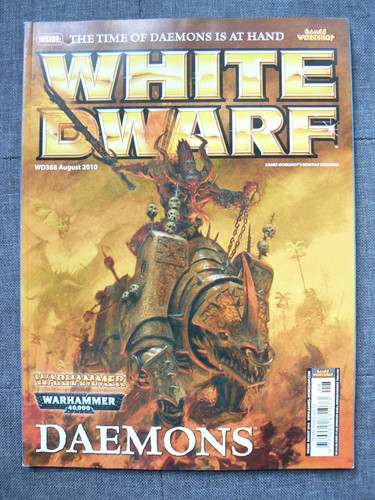 White dwarf 368 daemons - dwarf,