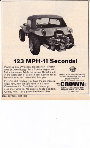 1969 crown dune buggy - 1969,