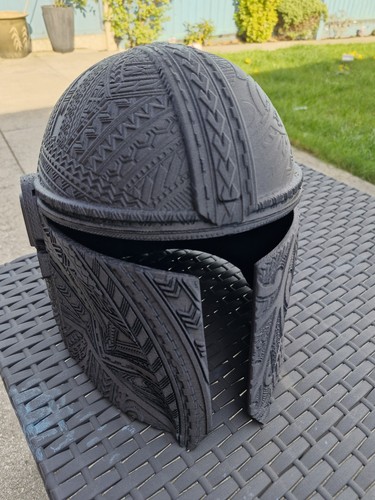 Tribal mandalorian helmet - mandalorian,