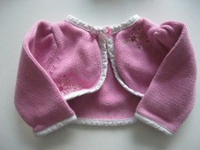 Mini Mode Pink Girls Shrug /