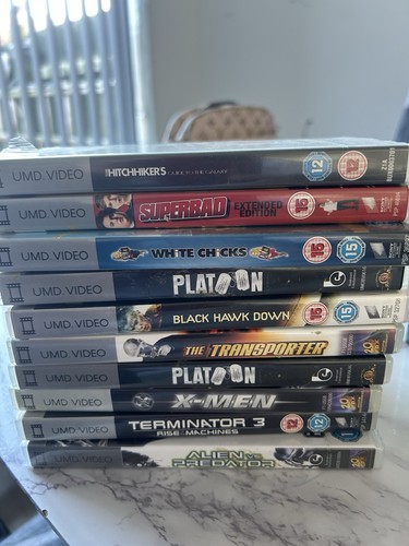 Psp umd video bundle x10 - psp,