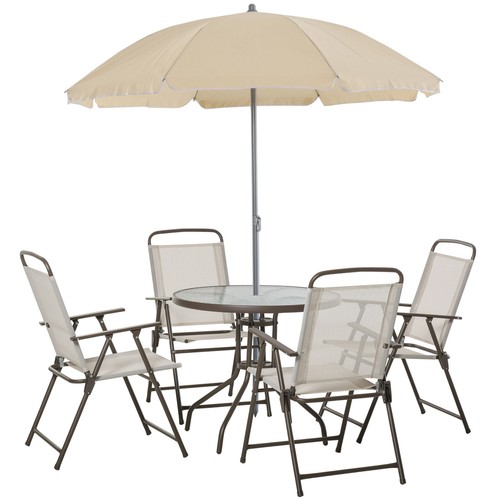 Pcs patio dining furniture - 6,
