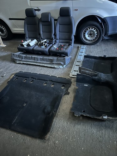 Caddy touran seat conversion - touran,