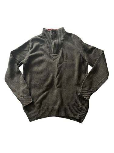 Barbour 100 wool - quarter, zip