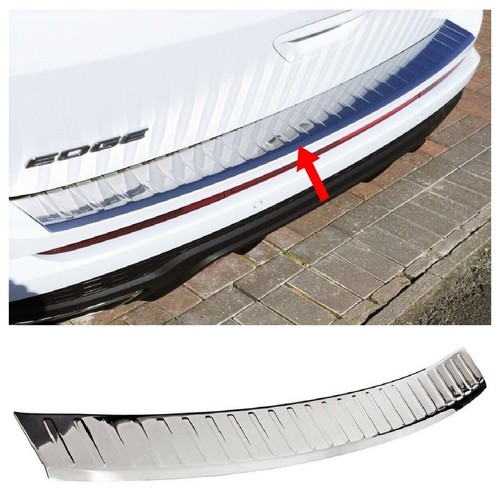 Chrome rear bumper protector - chrome,