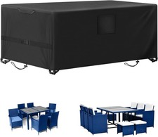 Waterproof Garden Furniture Covers Heavy Duty Outdoor Patio Table & Sofa Covers