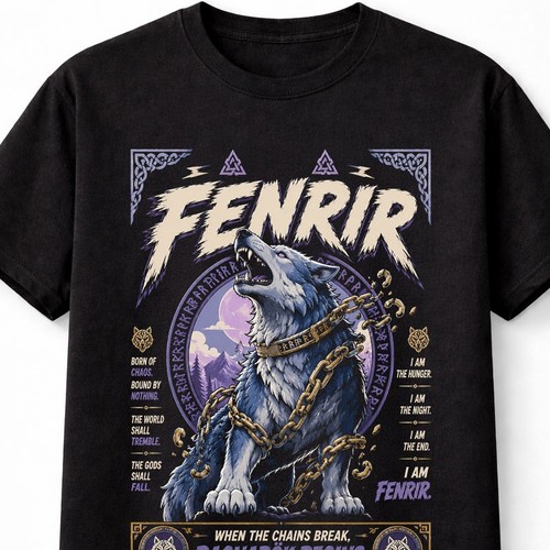 Fenrir norse wolf ragnarok - fenrir,