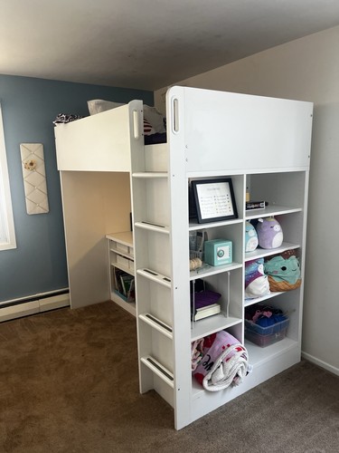 Ikea loft bed with - ikea, extra