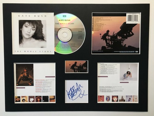 Kate bush signed autographed - bush,