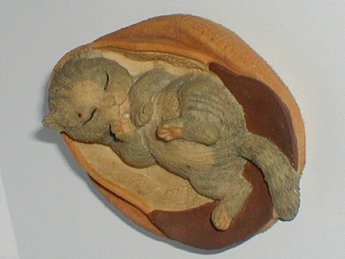 Aynsley cat asleep cap - in,