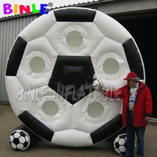 Carnival Inflatable Football Sport Shooting Games Inflatable Goal Soccer W/Balls