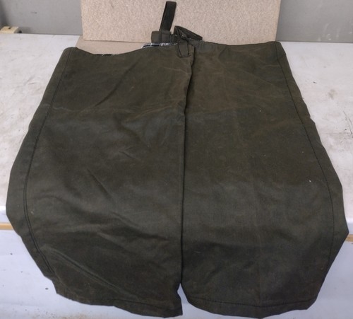 Country wax cotton chaps - wax,