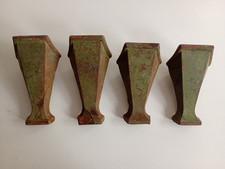 Set of 4 Antique Cast Iron Bath Feet