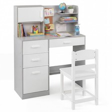 Kids Desk and Chair Set with