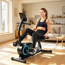 Recumbent exercise bike for - bike,