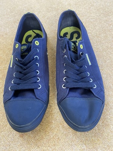 Navy superdry trainers - navy,