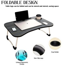 Foldable Laptop Bed Table Tray