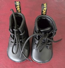 Doc Martens 1460 Bootie Crib Shoes Auburn/Brown Size 1