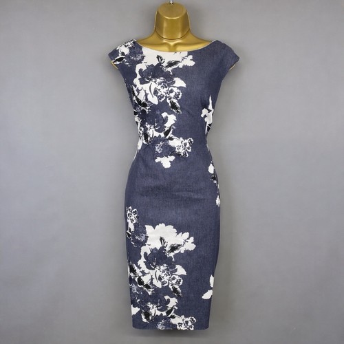 Phase eight blue floral - blue, dress