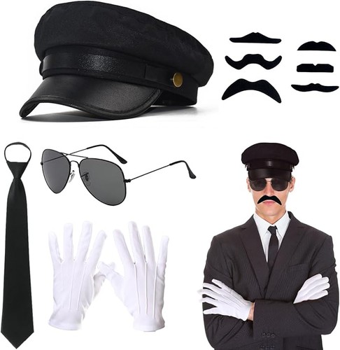 10pcs chauffeur costume - 10pcs,