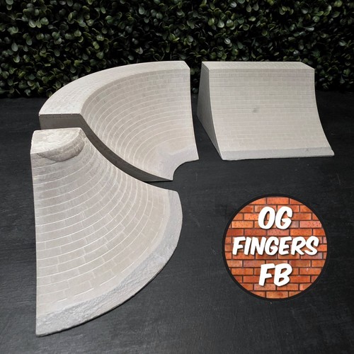 Cement fingerboard ramp - cement,
