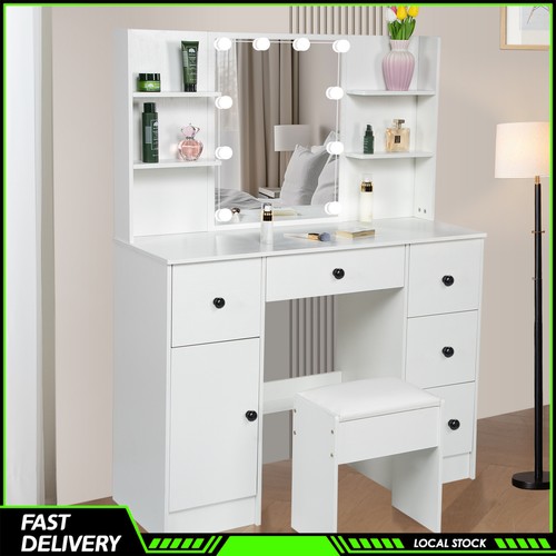 Modern white bedroom dressing - modern,