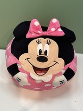 Large Minnie Mouse Head Plush Pillow Cushion Room Nursery Decor Gift