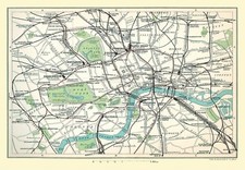 Railway Map Of Central London