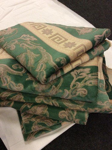 Green upholstery fabric - green,