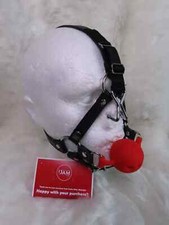 Ball Gag Dribble Harness with