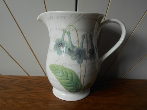 Flower journal pitcher or - journal,