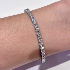 3mm Moissanite Tennis Bracelet