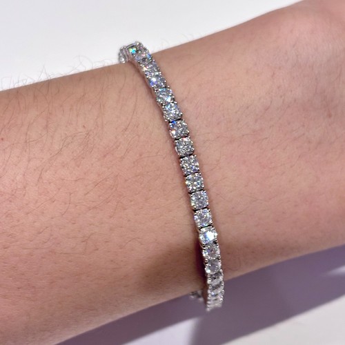3mm moissanite tennis - tennis, bracelet
