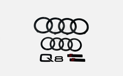Audi line gloss black - audi, +
