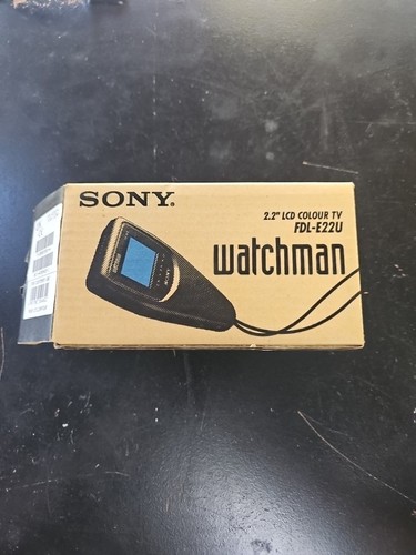 Sony watchman fdl - sony,