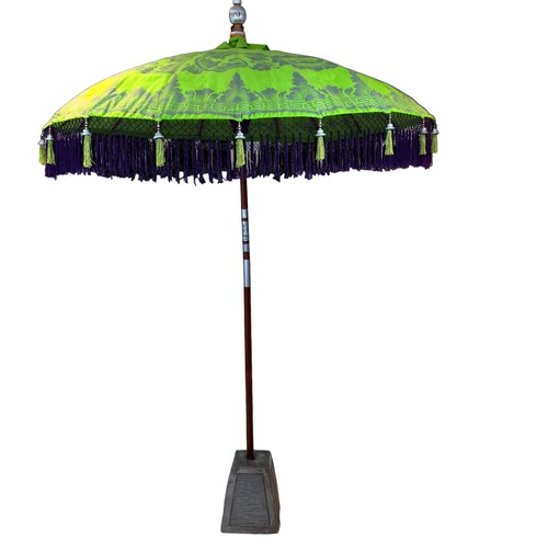 Balinese garden sun umbrella - garden,
