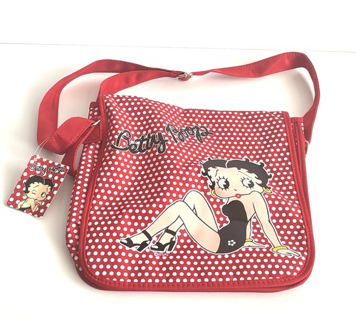 Betty boop red messenger - betty, bag