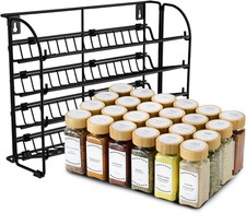 2-in-1 Spice Rack Stand 4 Tier
