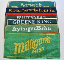 Vintage Pub Bar Beer Towels x6