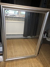 Ikea Levanger Mirror - 131cm X 94cm - Silver