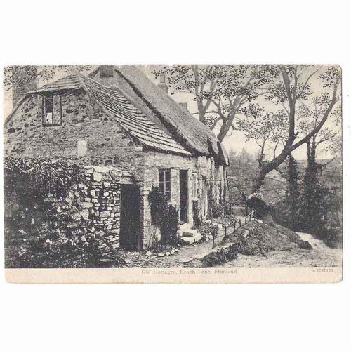Studland old cottages beach - studland,