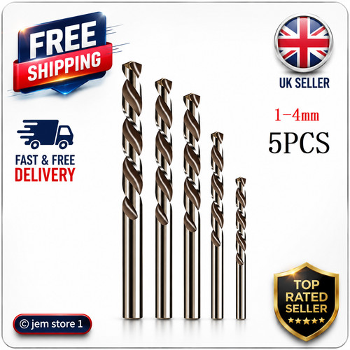 Hss gold cobalt drill bit - gold,