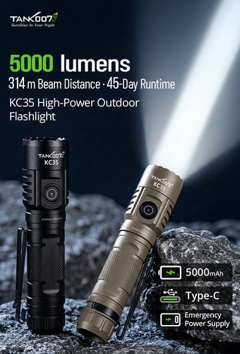 Tank007 portable led spotlight - tank007,