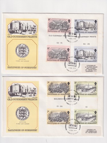 Guernsey first day covers - covers,