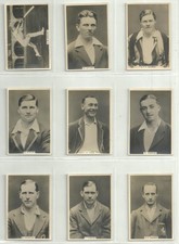 Set of 27 - 1928 'Famous Test Cricketers' Cards - Millhoff & Co